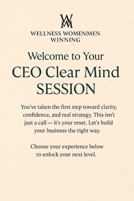 CEO Clear Mind Reset
